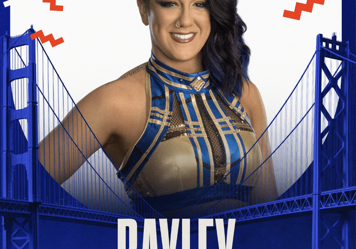Bayley NBA Celebrity All Star Game graphic